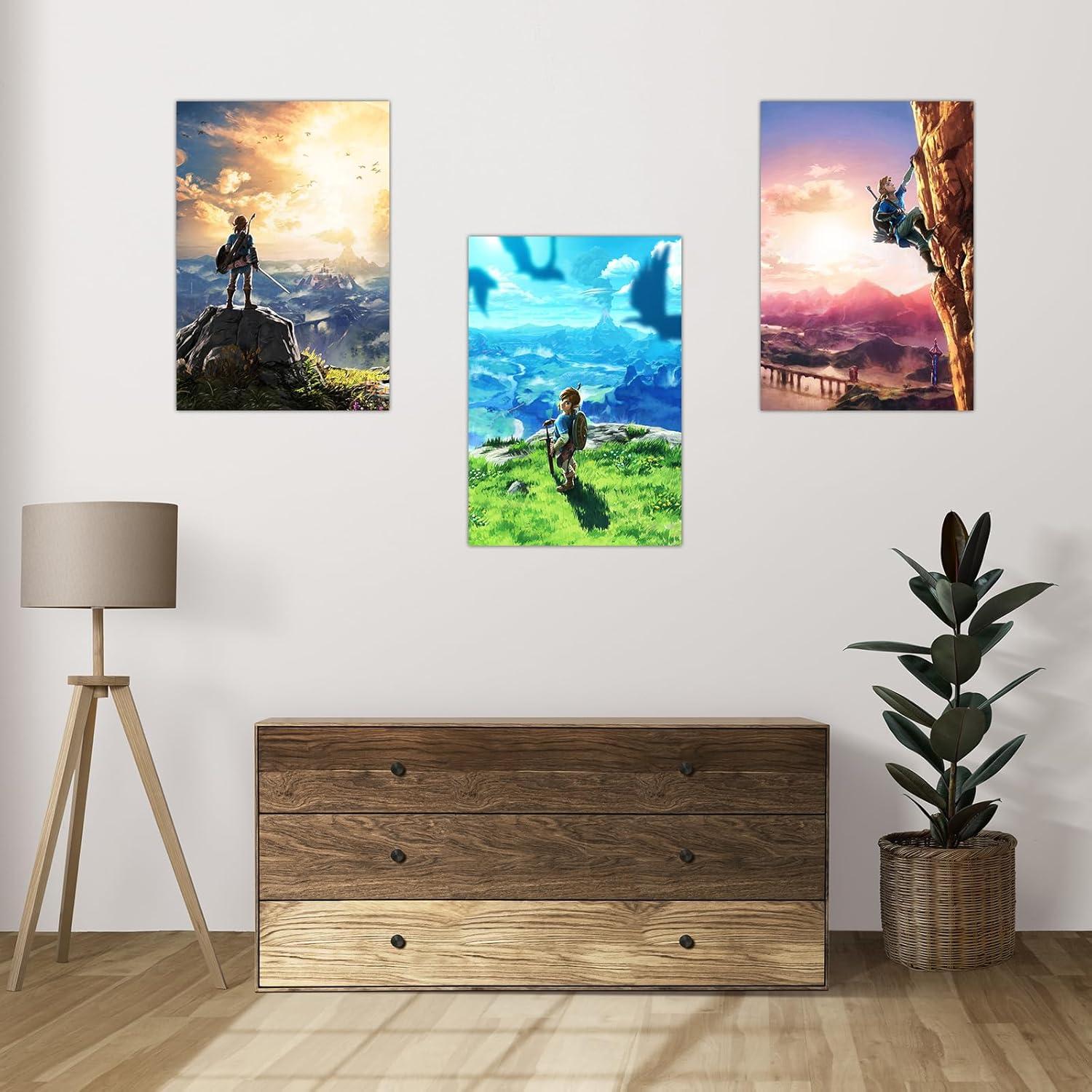 Pósters de Videojuegos Pounchi 8 Pcs A3 HD Decoración