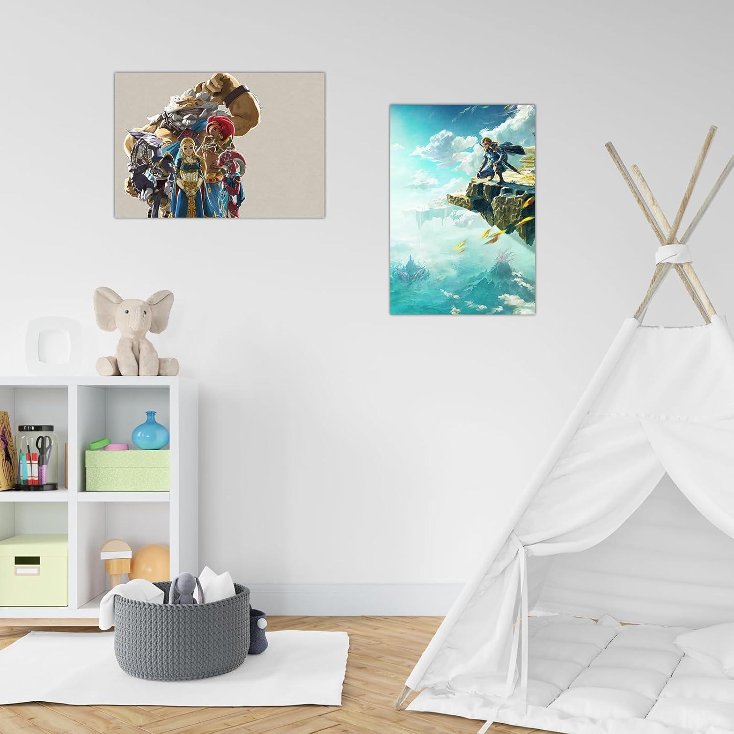 Pósters de Videojuegos Pounchi 8 Pcs A3 HD Decoración