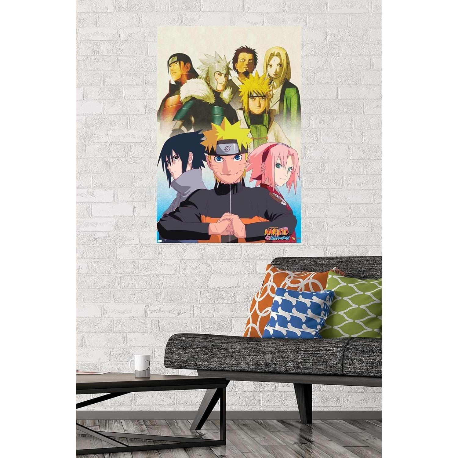 Póster de Pared Naruto Shippuden Trends International 86x57cm