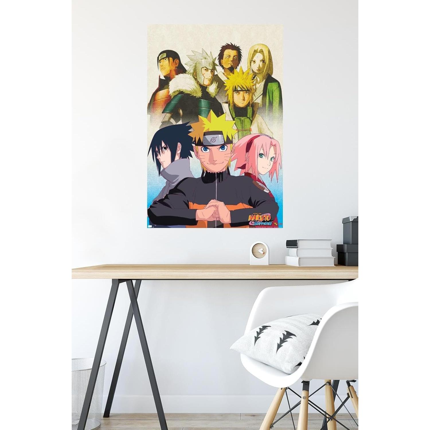 Póster de Pared Naruto Shippuden Trends International 86x57cm