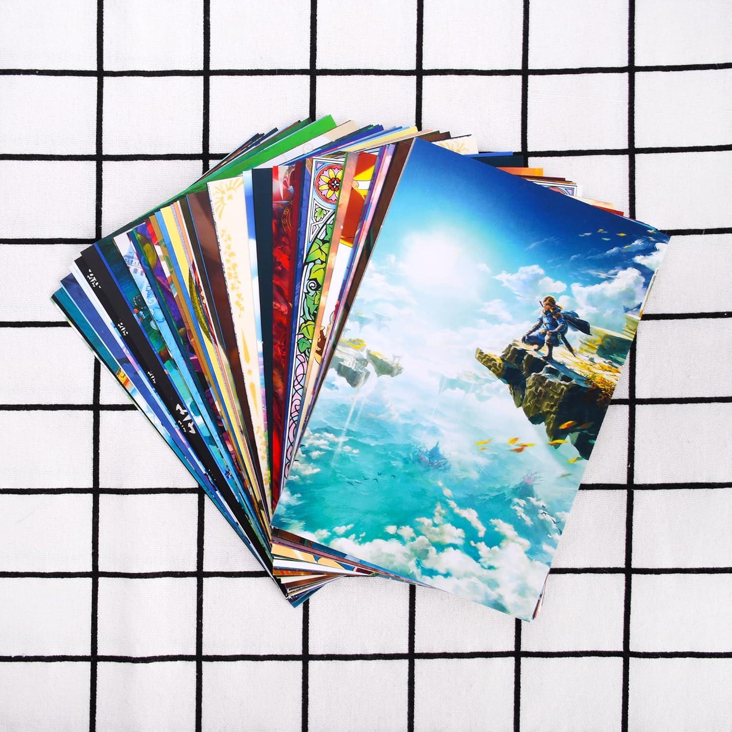 Conjunto de 50 Pósters de Videojuegos Pounchi 10x15 cm HD