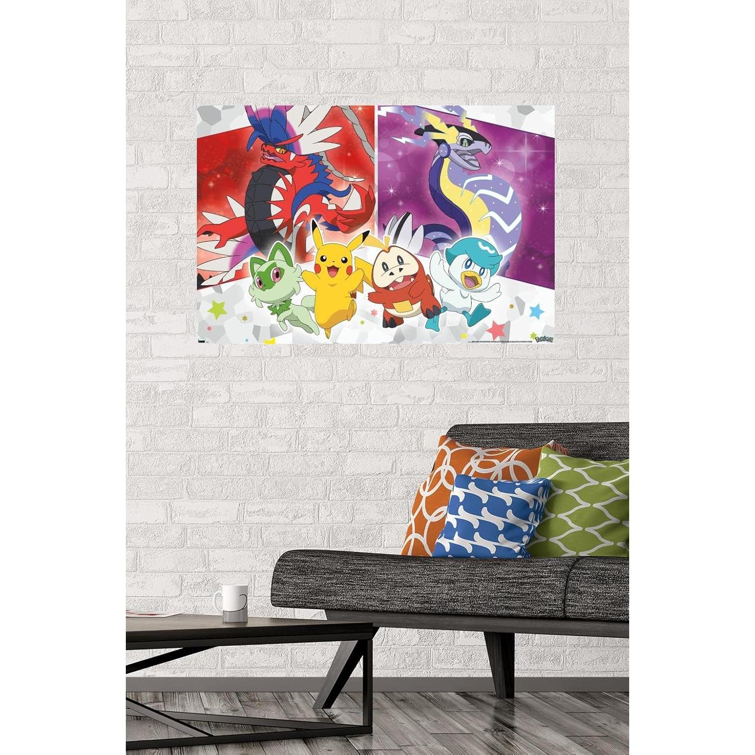 Póster de Pared Pokémon Trends International 86.4x57.2 cm