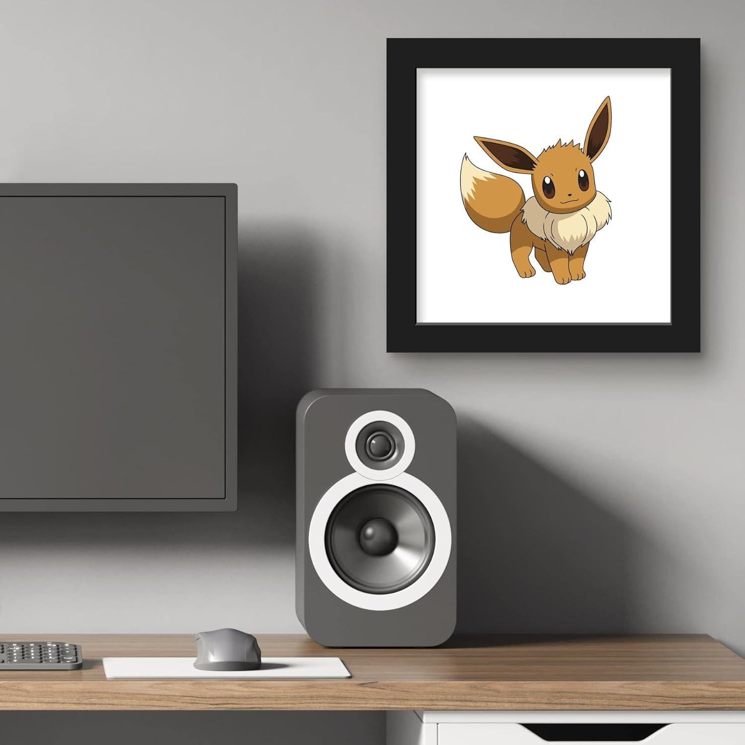 Arte de Pared Pokemon Eevee Trends International 30.48 cm