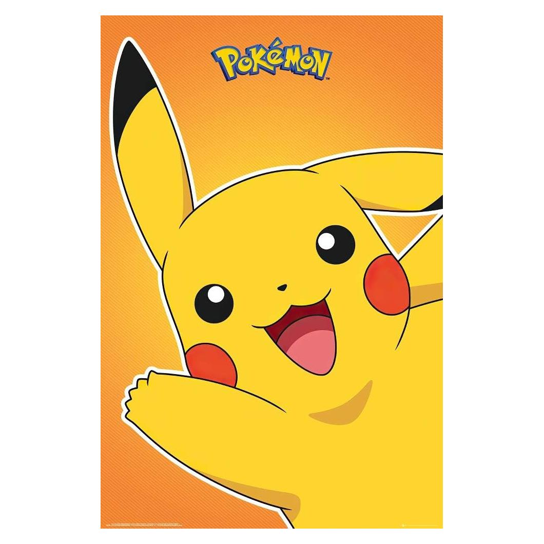 Póster Pokémon Pikachu 24x91.44 cm POSTER STOP