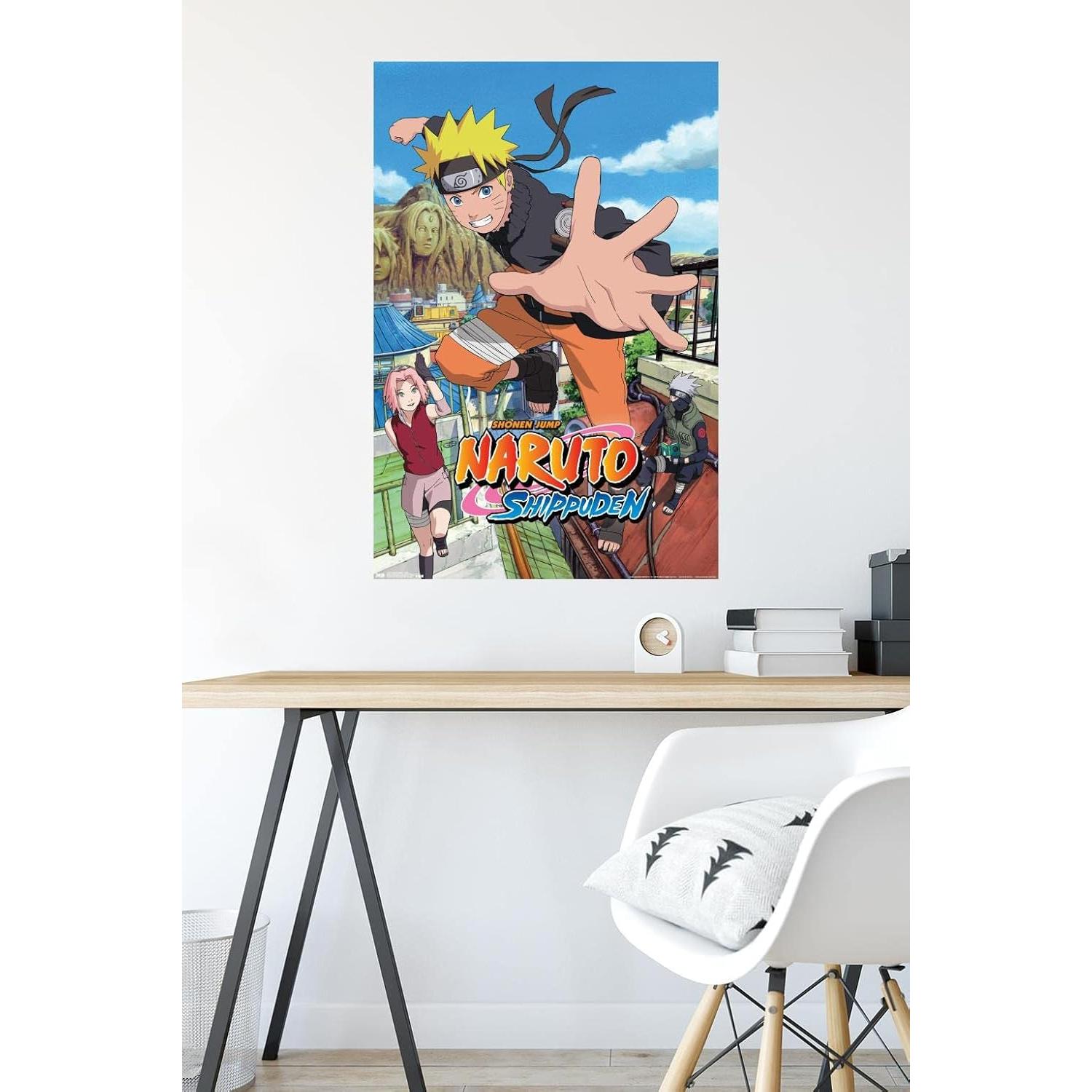 Póster de Pared Naruto Shippuden Trends International 56.83x86.36cm