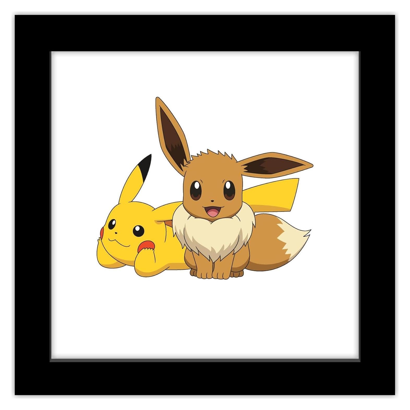 Arte de Pared Gallery Pops Pokémon Pikachu Eevee 30.48 cm