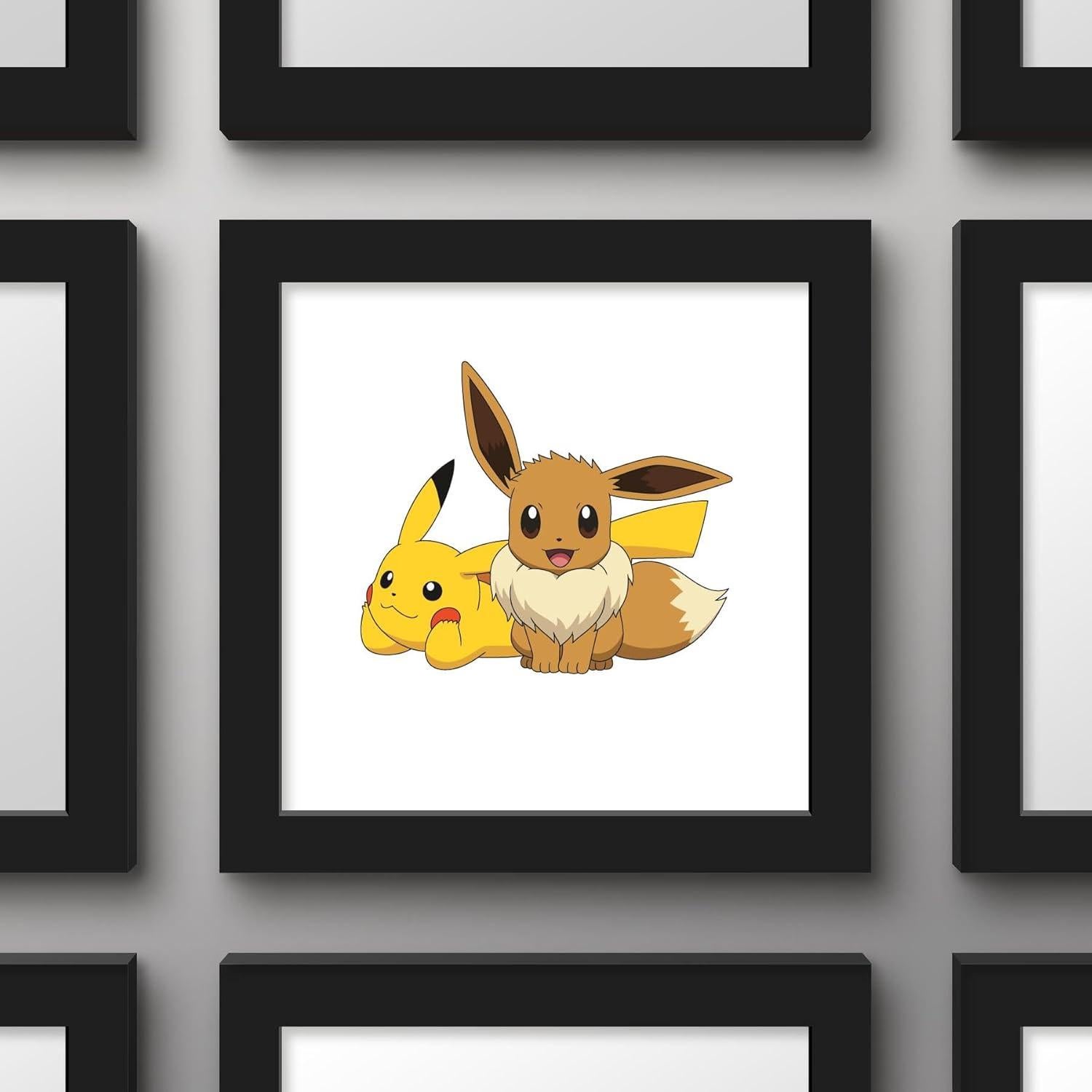 Arte de Pared Gallery Pops Pokémon Pikachu Eevee 30.48 cm