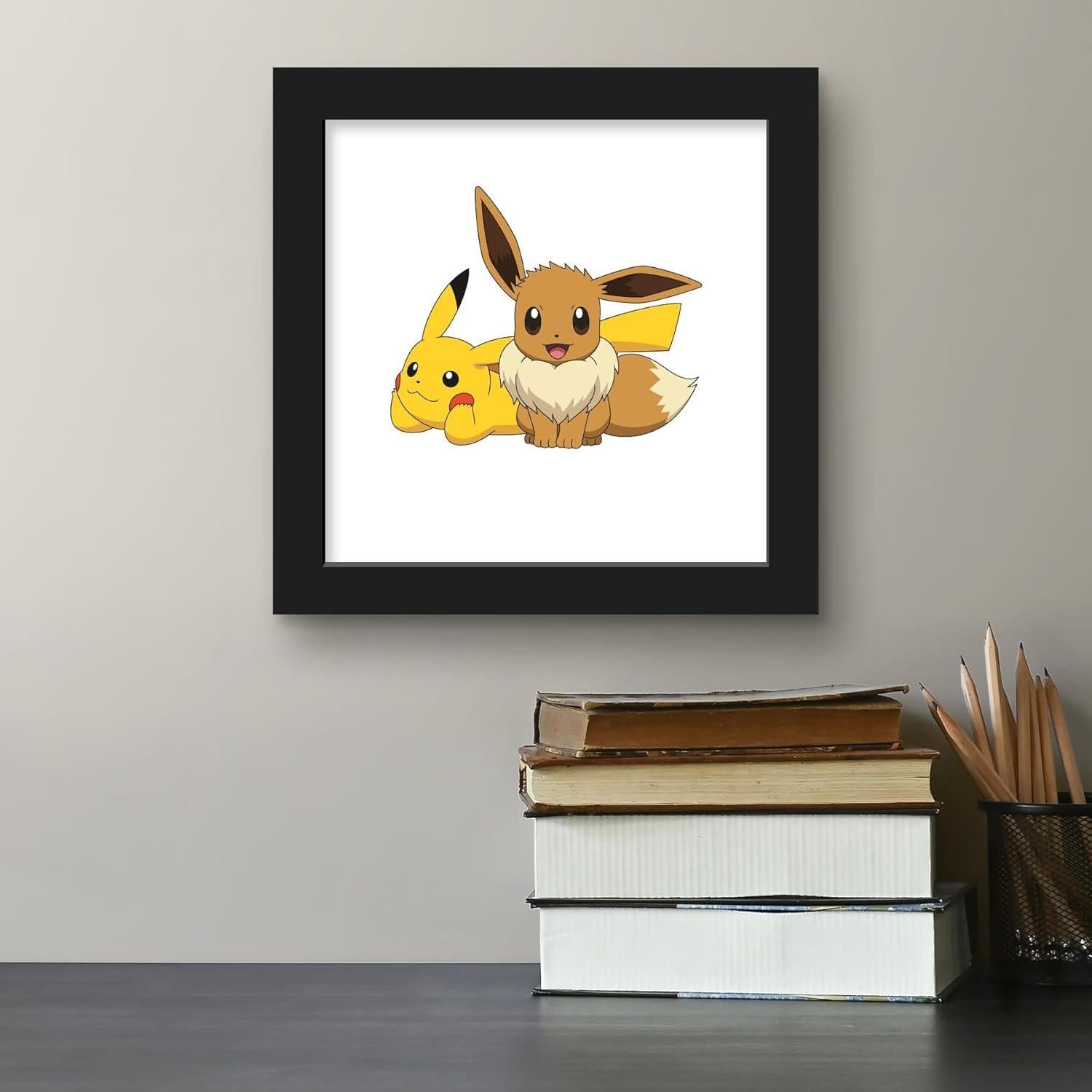 Arte de Pared Gallery Pops Pokémon Pikachu Eevee 30.48 cm