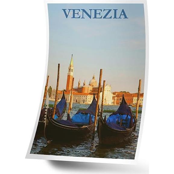 Póster Vintage Venezia-2 121.92x81.28 cm EzPosterPrints
