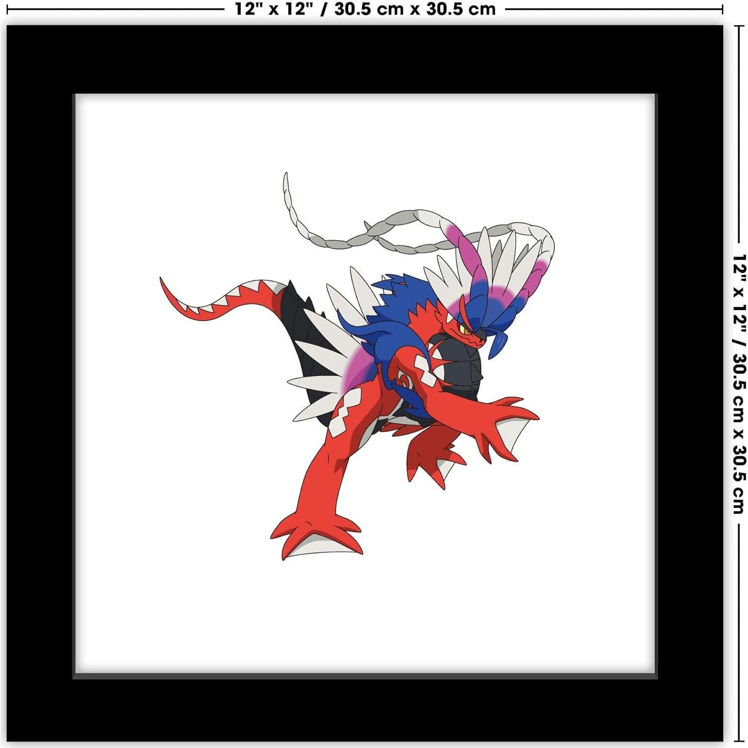 Póster de Arte de Pared Pokémon Koraidon 30.48 cm - Trends International