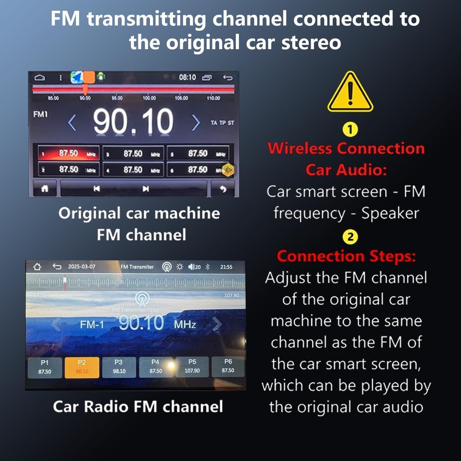 Estéreo de coche Qulokar Q7 7" táctil Carplay y Android Auto