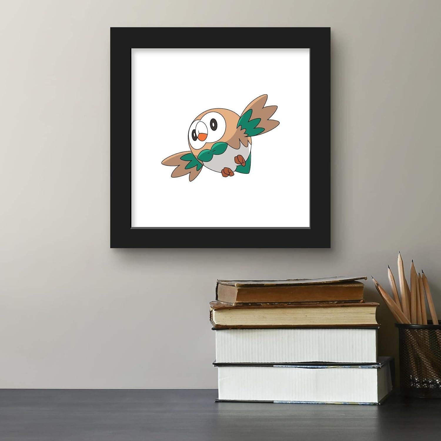 Póster de Arte Pokemon Rowlet Trends International 30.48 cm