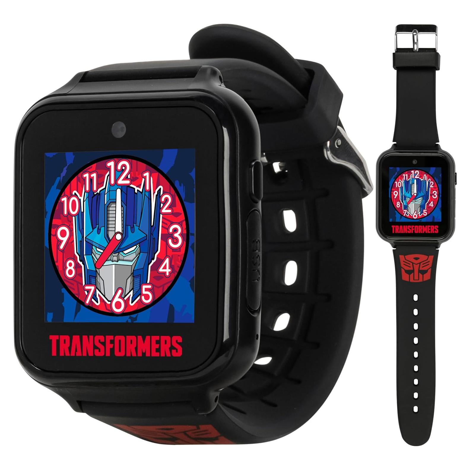 Reloj Inteligente para Niños Transformers Accutime con Cámara