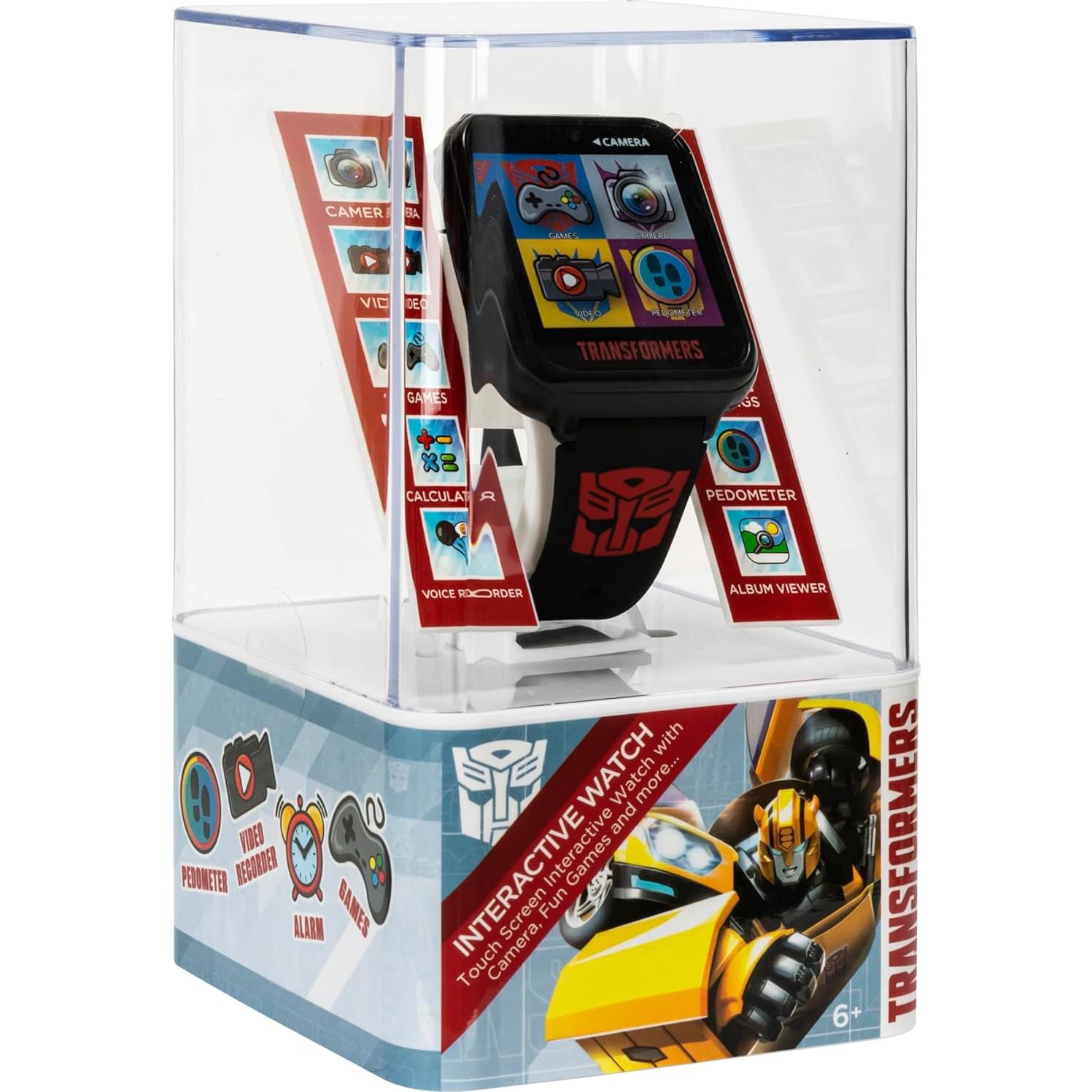 Reloj Inteligente para Niños Transformers Accutime con Cámara
