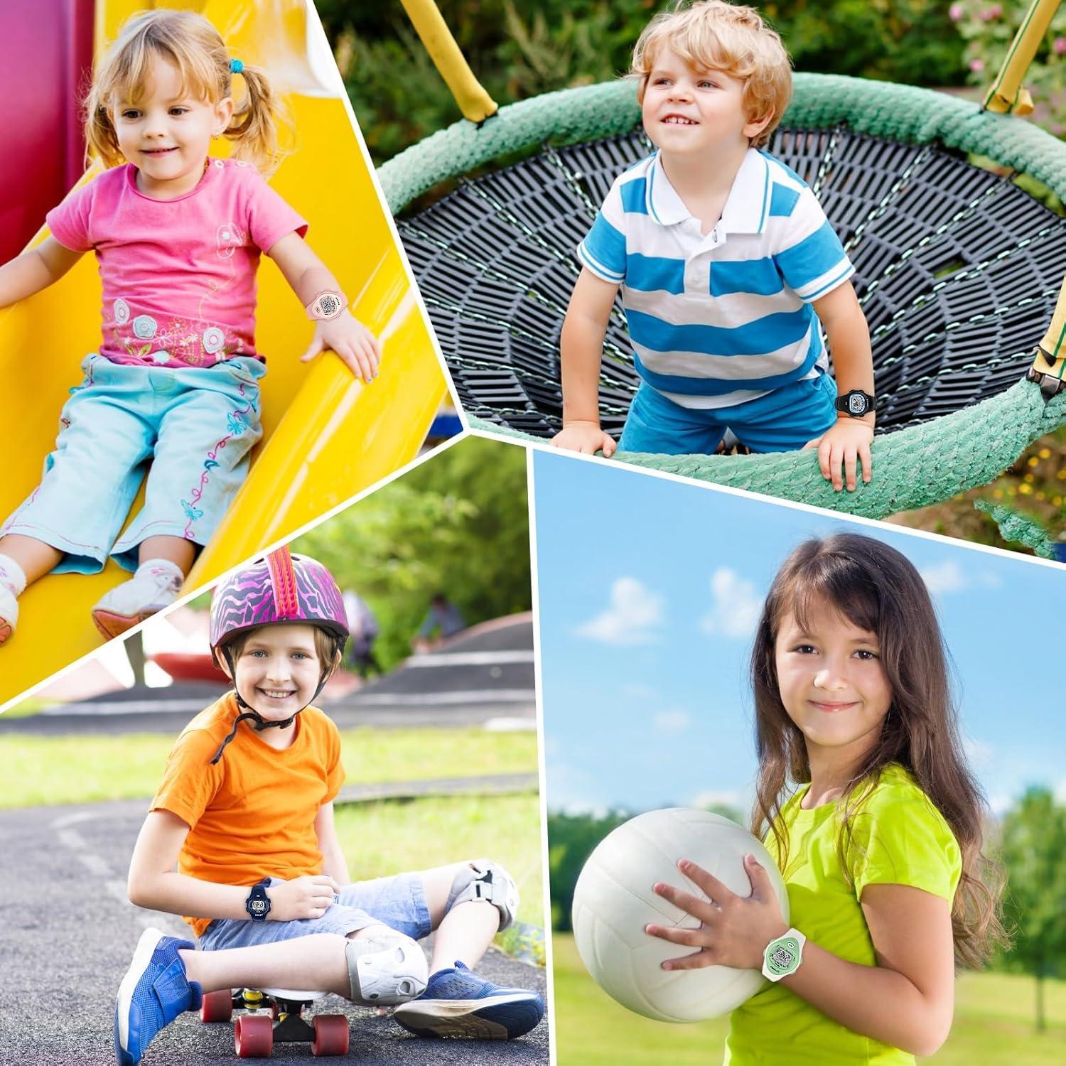 Reloj Infantil Multifuncional Viecaeio a Prueba de Agua 30M