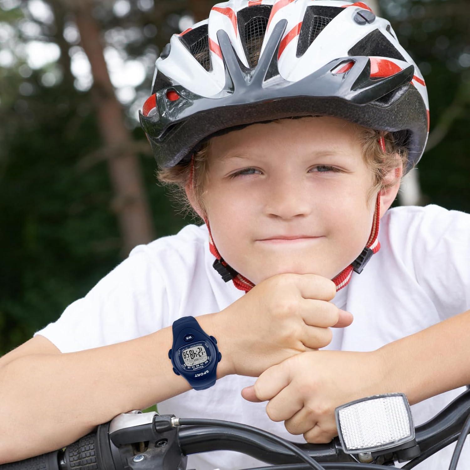Reloj Infantil Multifuncional Viecaeio a Prueba de Agua 30M