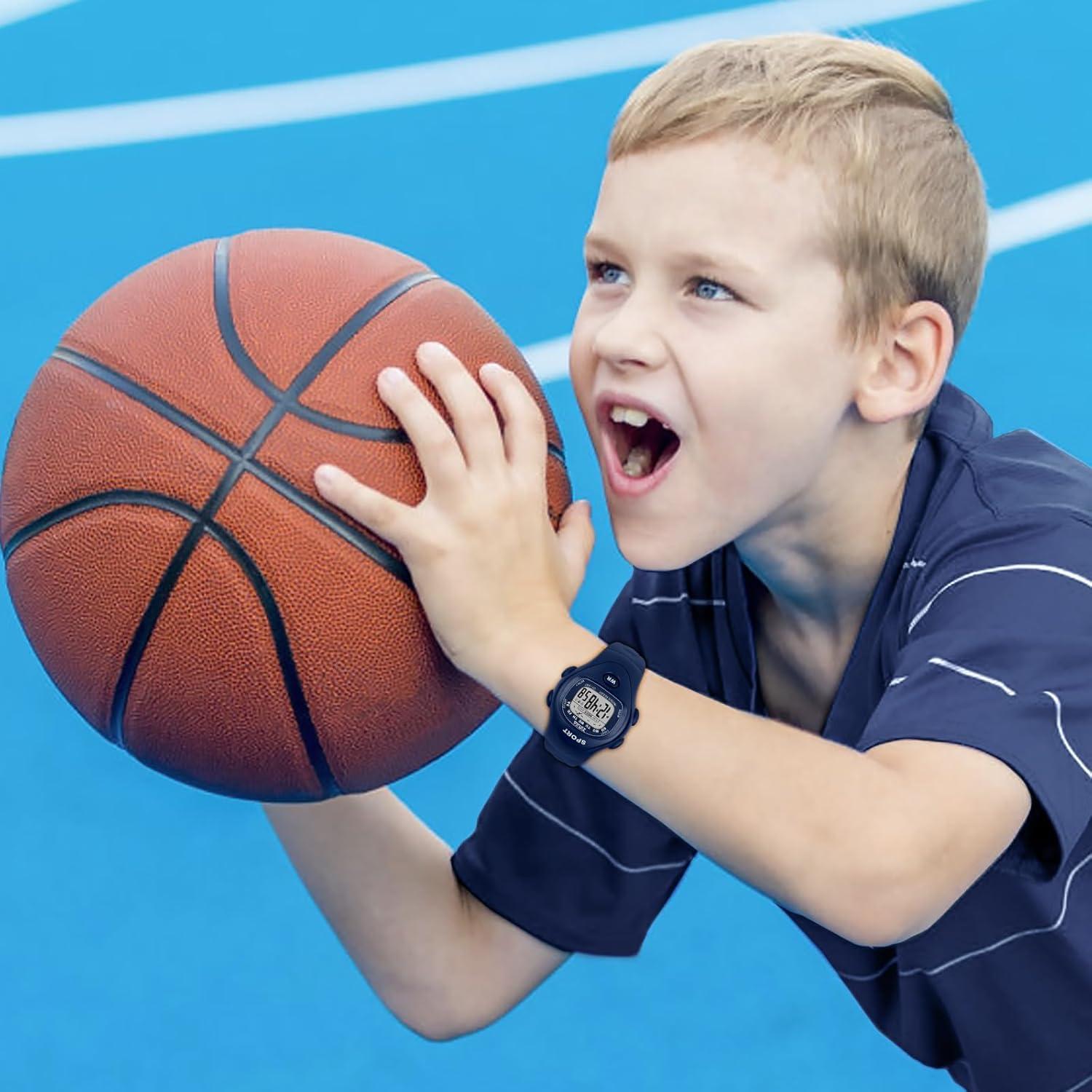 Reloj Infantil Multifuncional Viecaeio a Prueba de Agua 30M