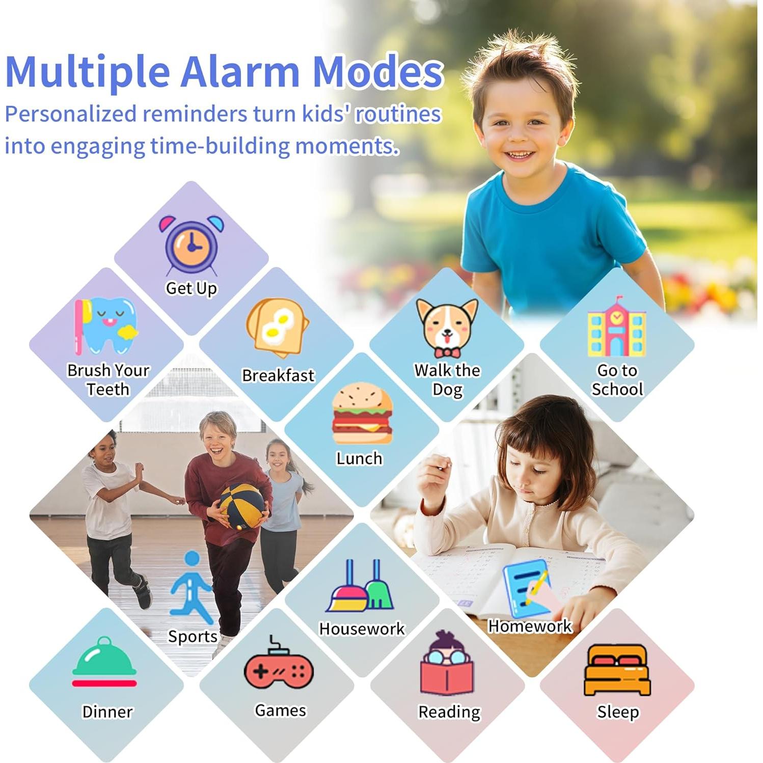 Reloj Inteligente para Niños Tixpc Azul 1.54" Pantalla Táctil