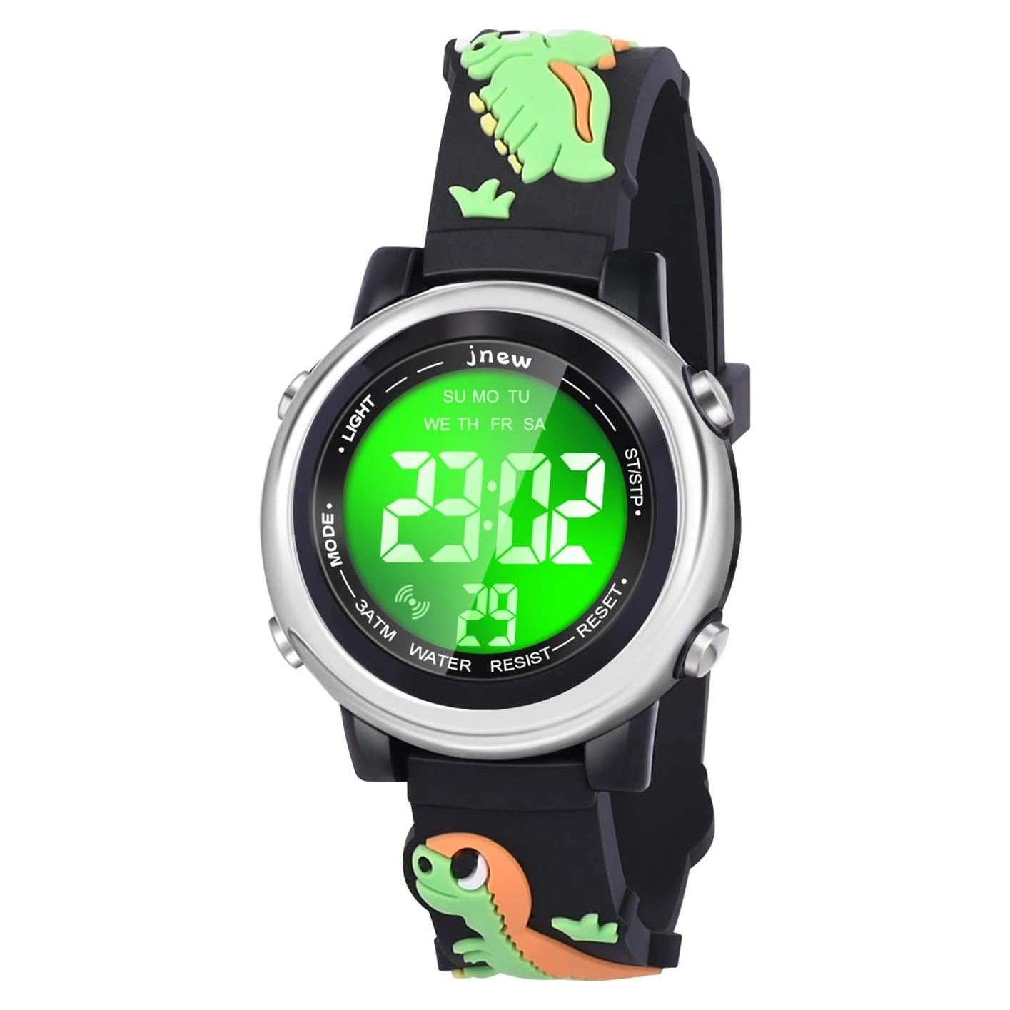 Reloj Digital Infantil Viposoon con Alarma y Luz LED 3ATM