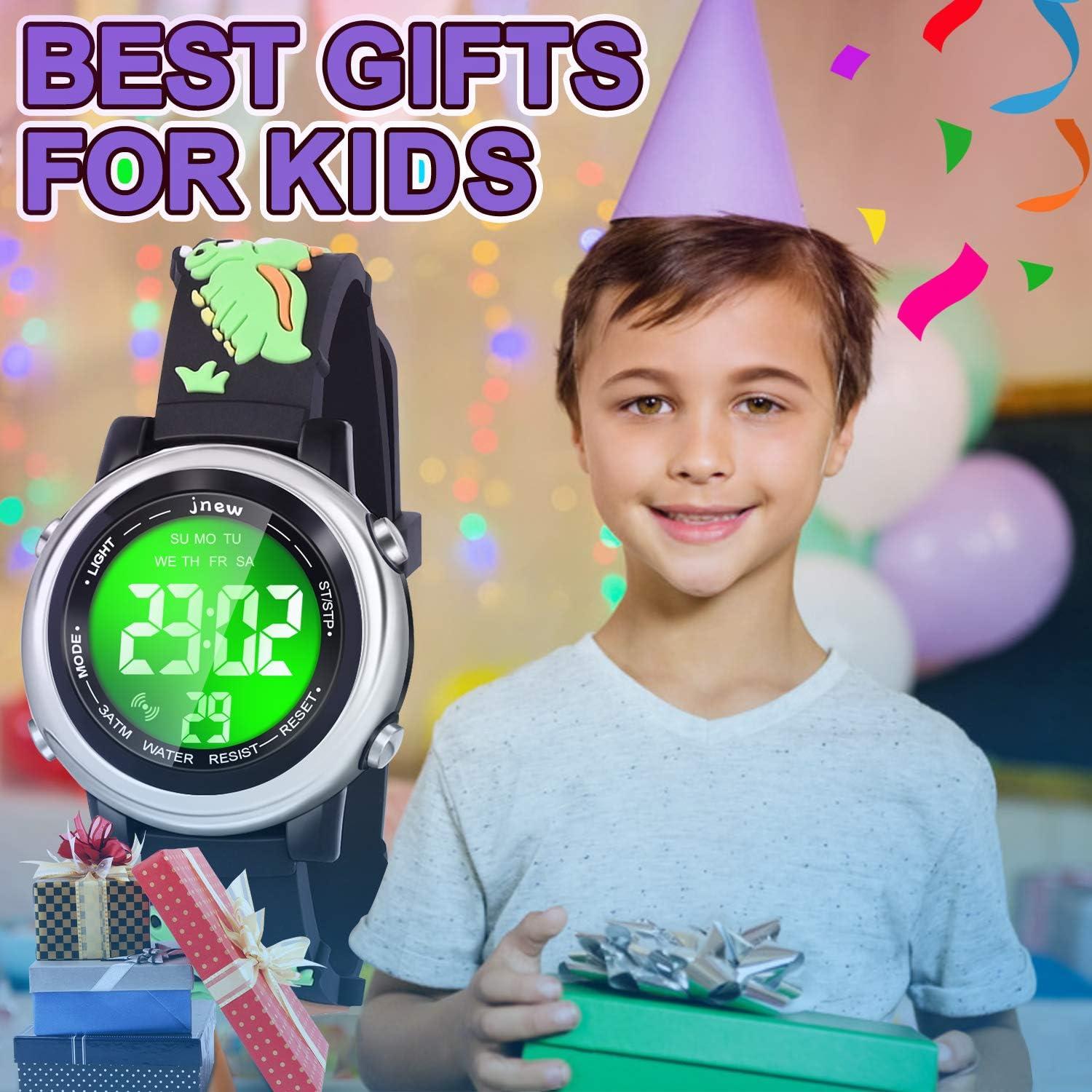 Reloj Digital Infantil Viposoon con Alarma y Luz LED 3ATM