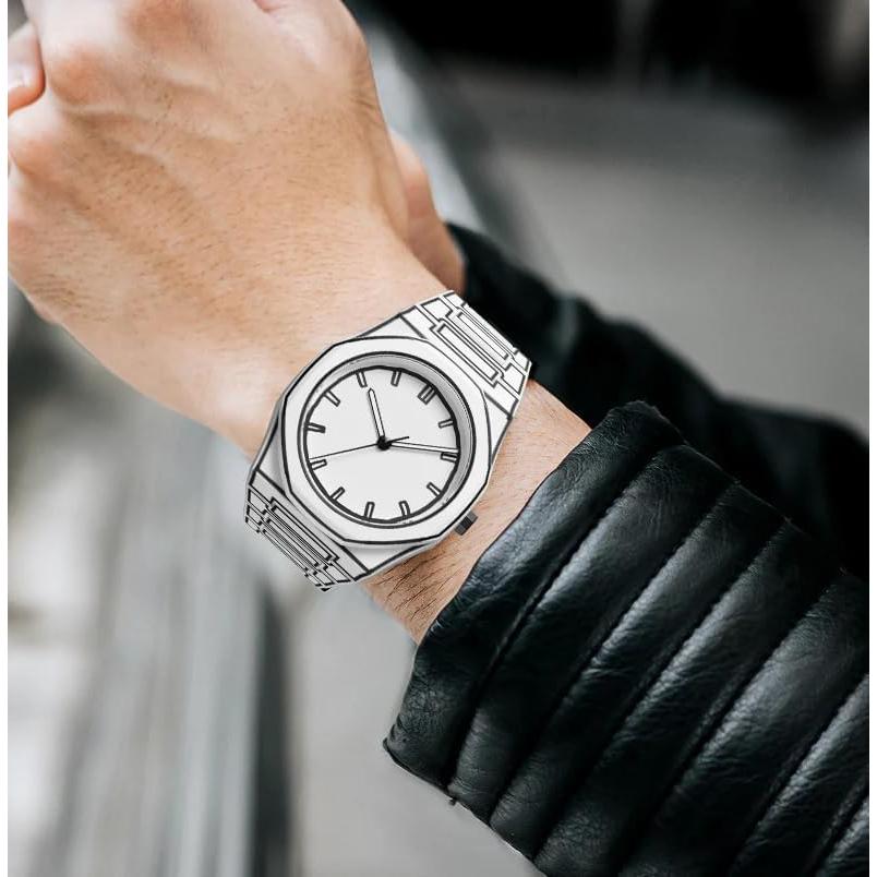 Reloj Deportivo Minimalista FANMIS 6016 Anime Blanco 30m