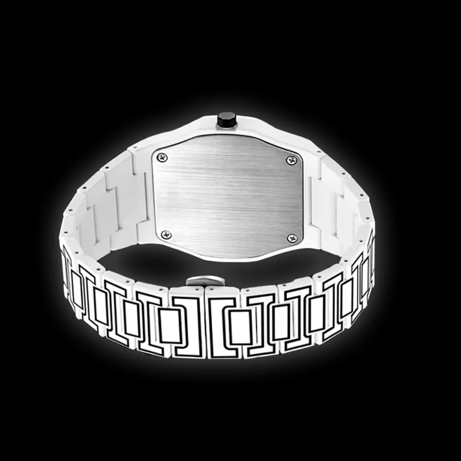 Reloj Deportivo Minimalista FANMIS 6016 Anime Blanco 30m