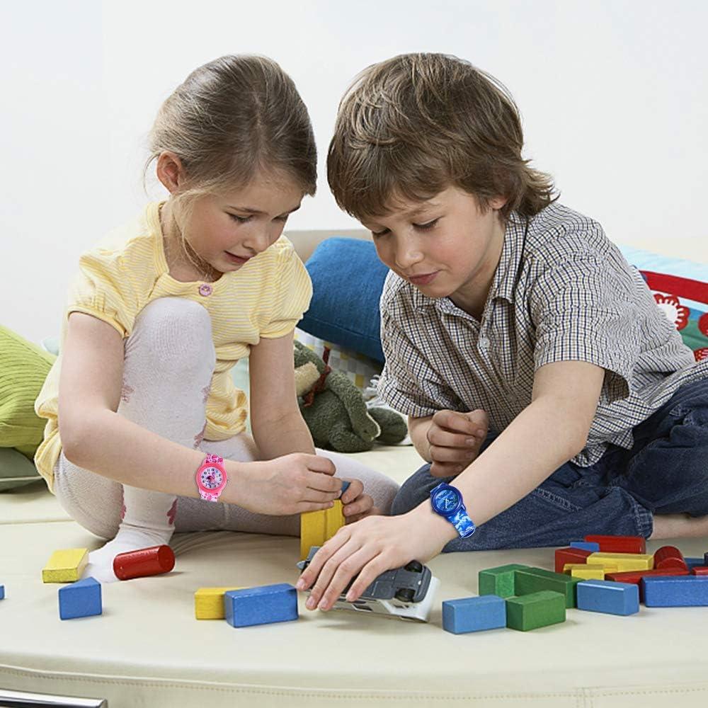 Reloj Infantil 3D Cartoon MICO para Niños 3-10 Años - Resistente al Agua