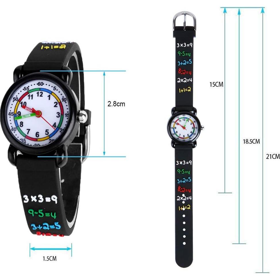 Reloj Infantil 3D Cartoon MICO para Niños 3-10 Años - Resistente al Agua