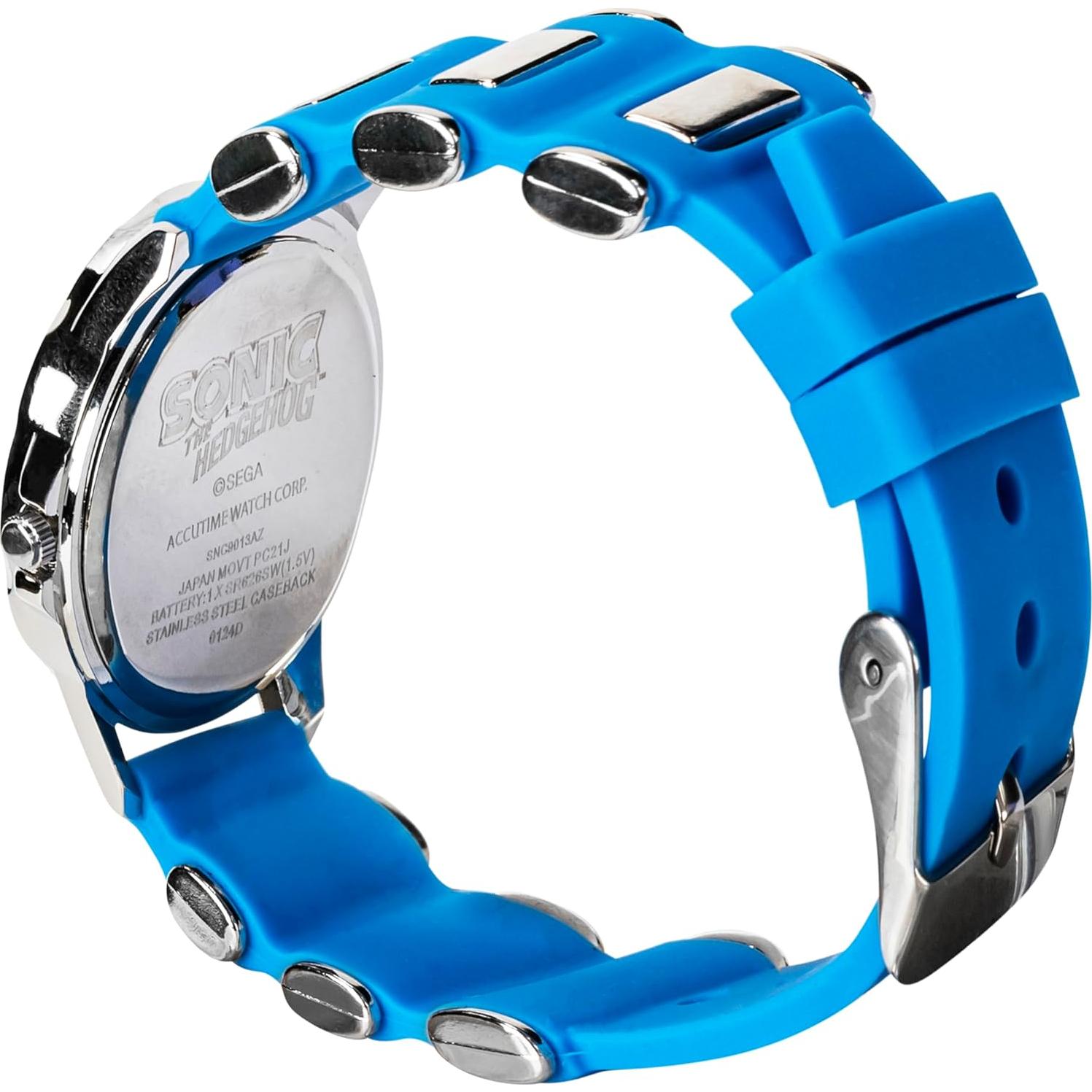Reloj Analógico para Niños Sonic The Hedgehog - Correa Azul