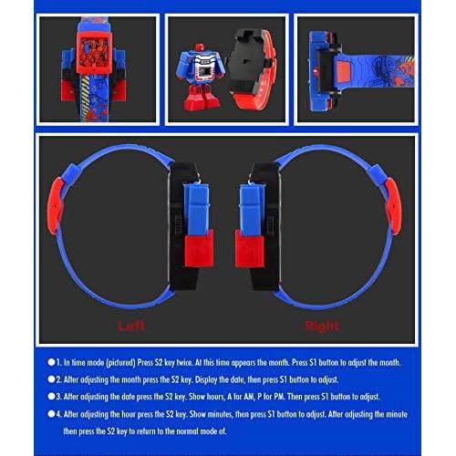 Reloj Digital para Niños VIGOROSO Bumblebee Azul - Regalo Ideal