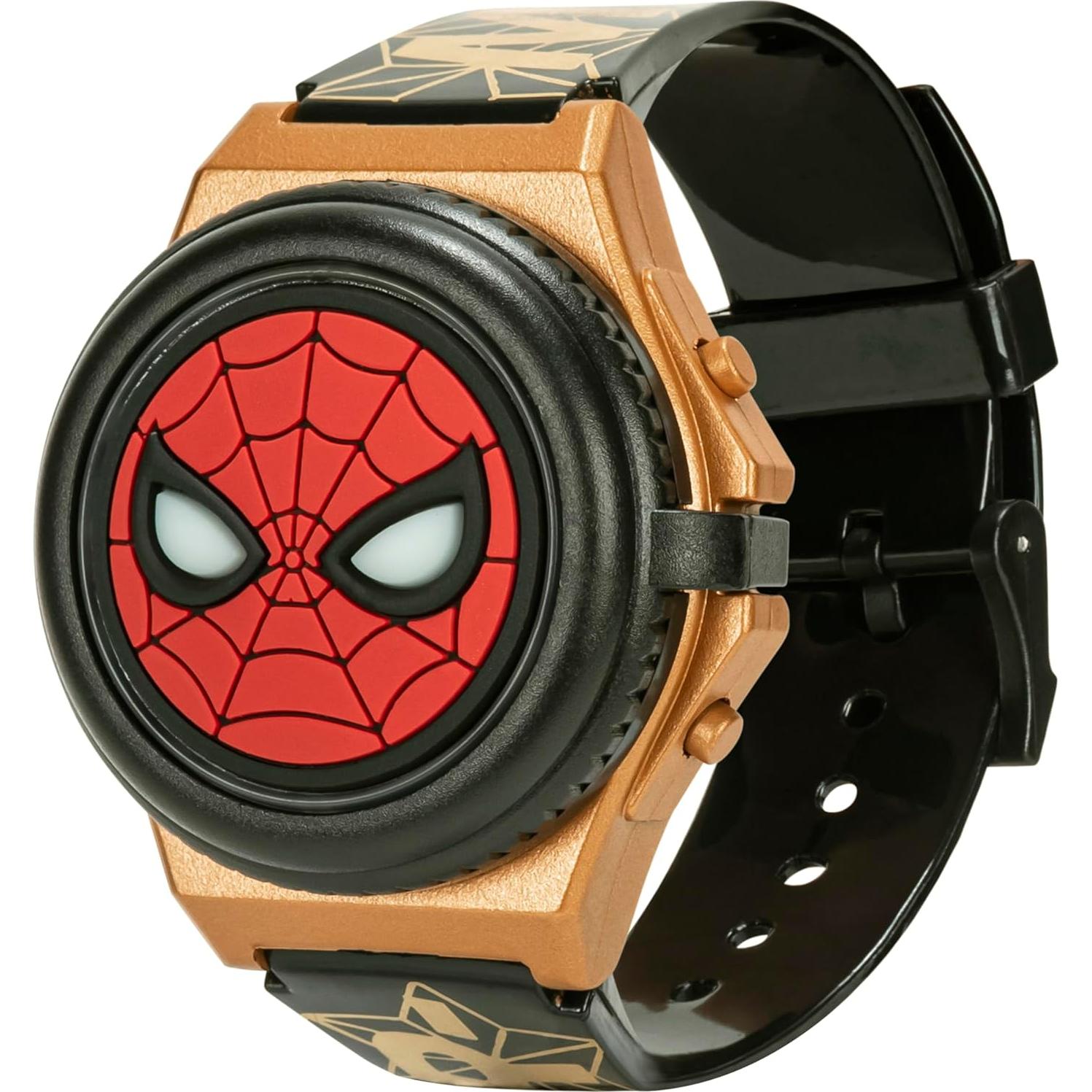 Reloj LCD para Niños Marvel Spider-Man Tapa Abatible 14-20.3 cm