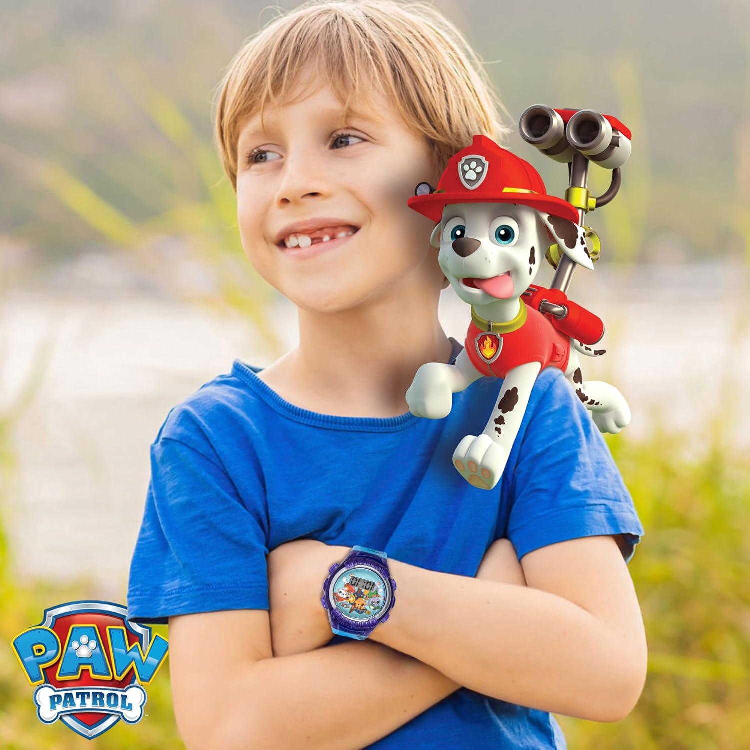 Reloj Digital LED Nickelodeon Paw Patrol para Niños 5.5-8"