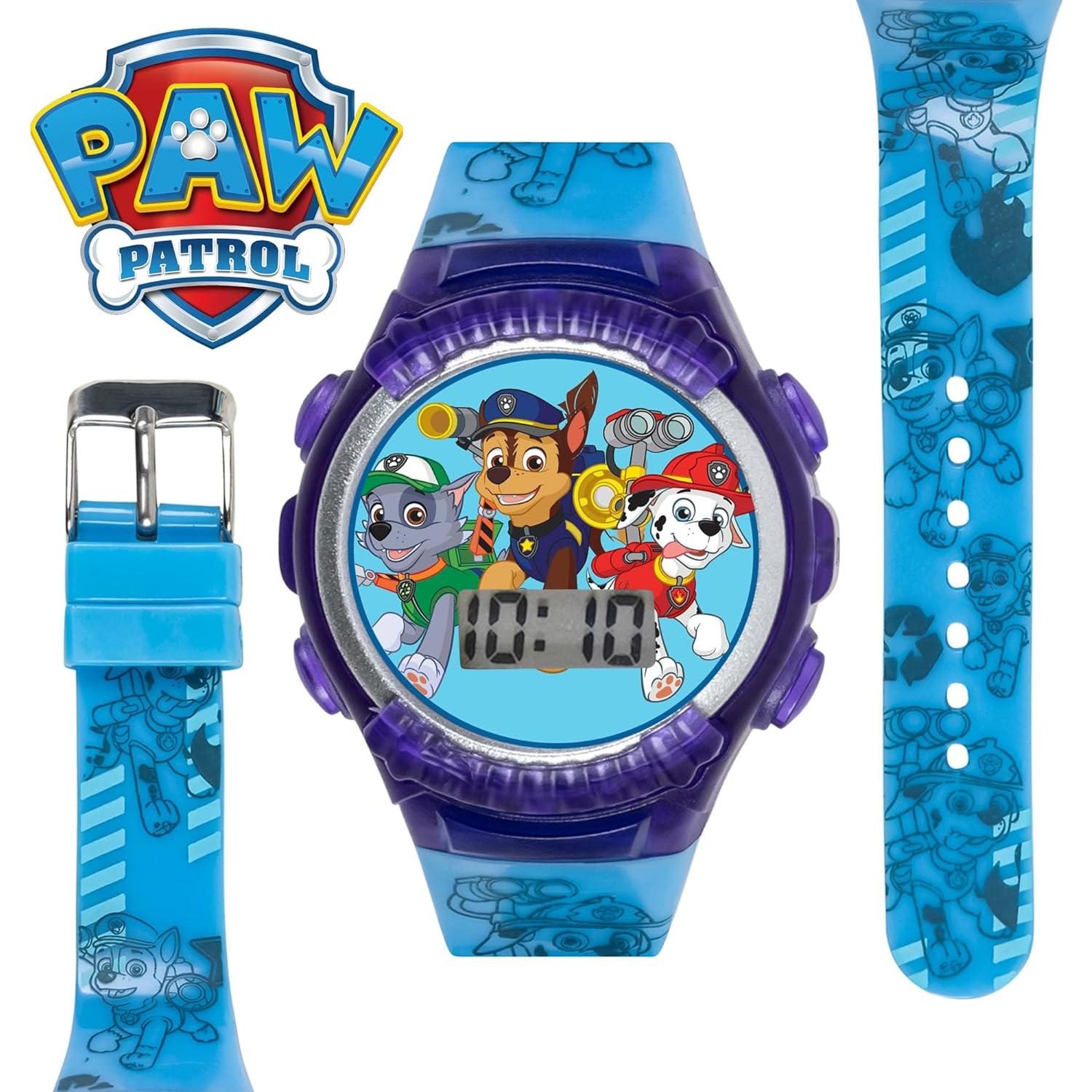 Reloj Digital LED Nickelodeon Paw Patrol para Niños 5.5-8"