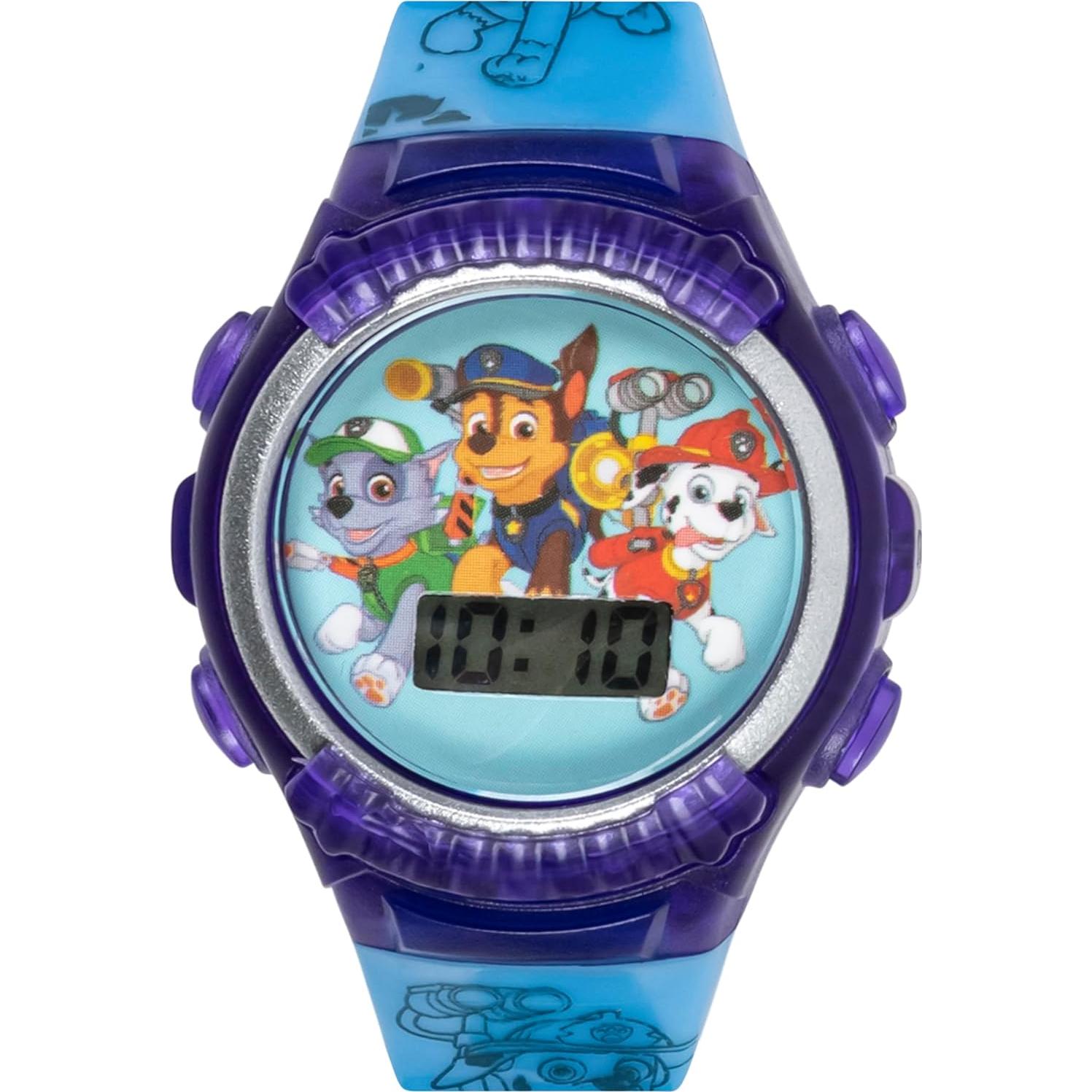 Reloj Digital LED Nickelodeon Paw Patrol para Niños 5.5-8"