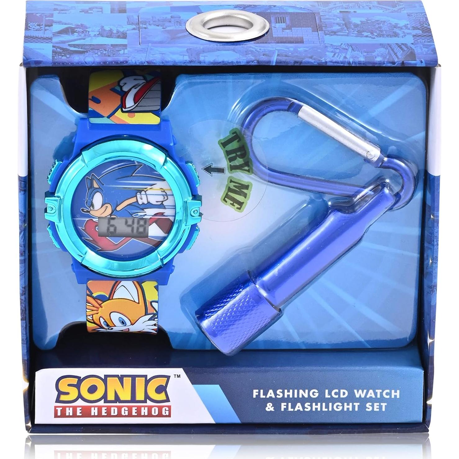 Reloj Digital para Niños Accutime Sonic - LED, LCD, Azul