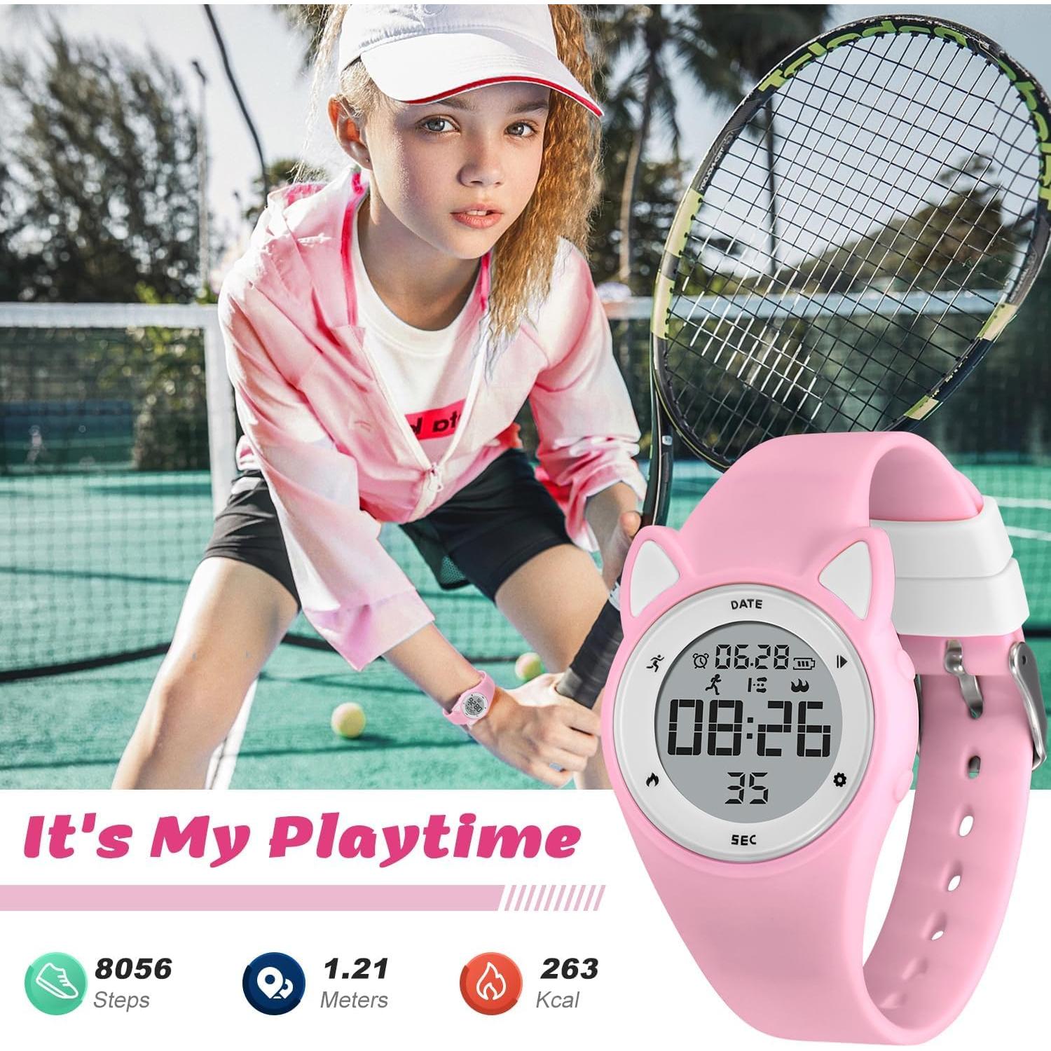 Reloj Digital Deportivo para Niños NN BEN NEVIS Rosa 2024