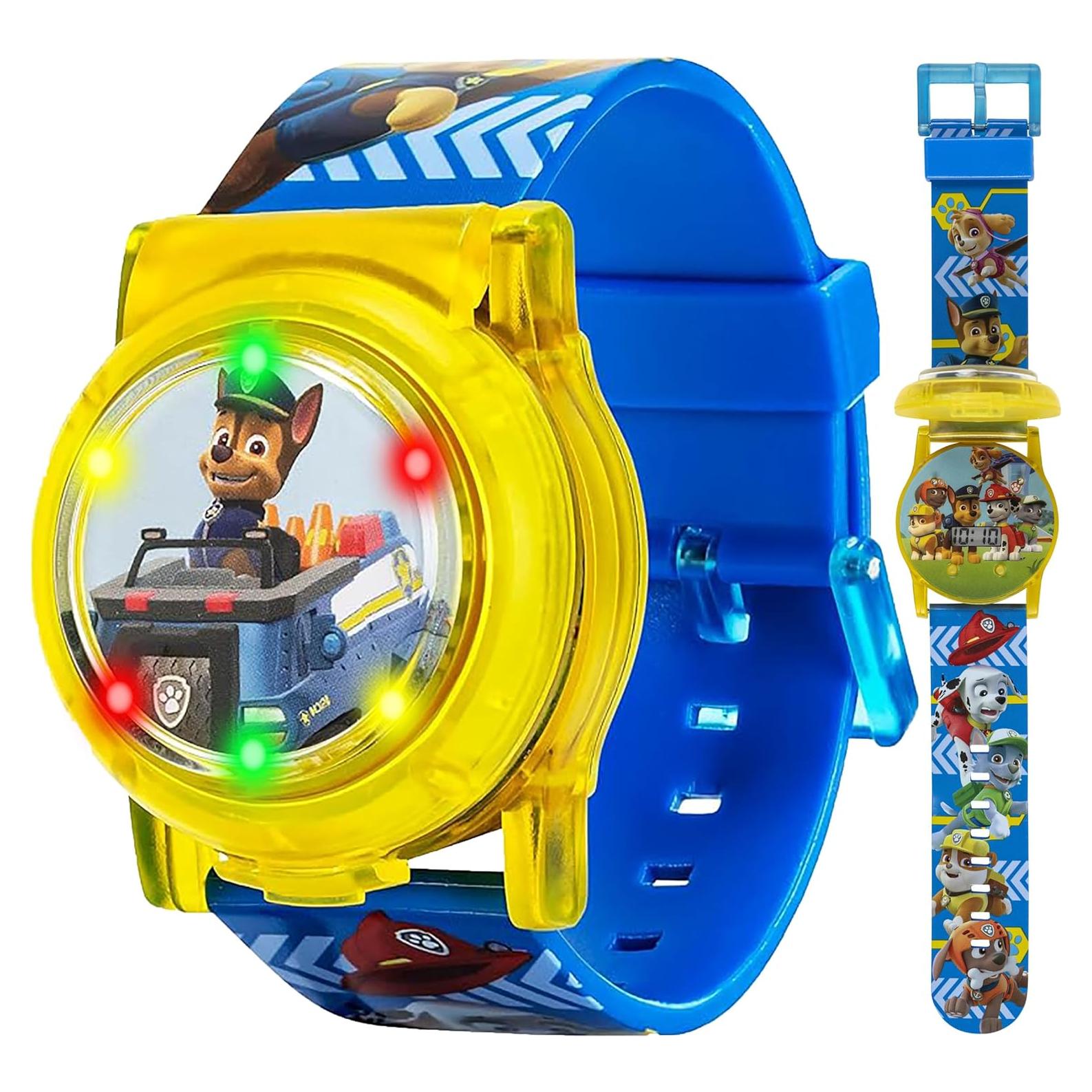 Reloj LCD Paw Patrol Nickelodeon para Niños con Luz - 14 a 20 cm