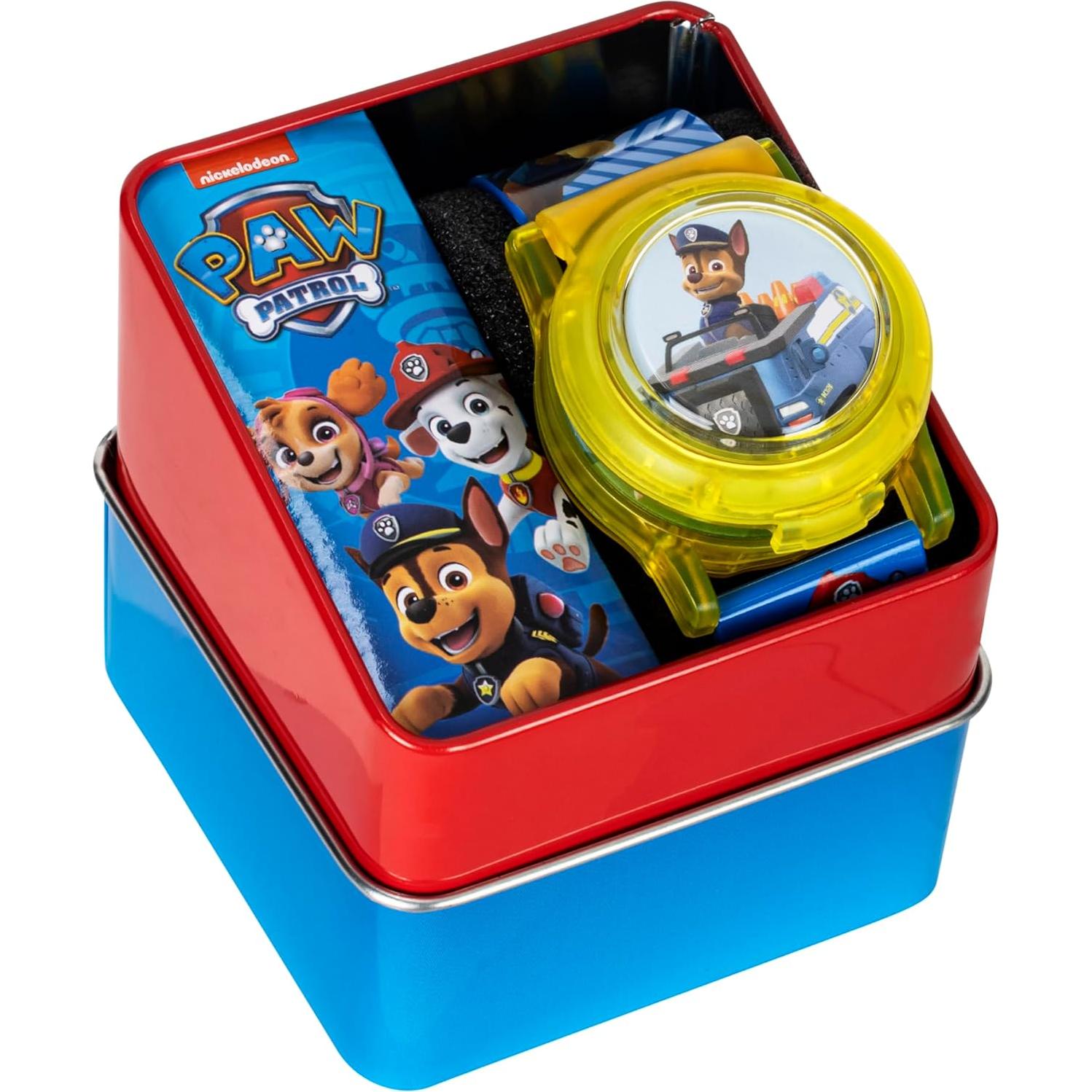Reloj LCD Paw Patrol Nickelodeon para Niños con Luz - 14 a 20 cm