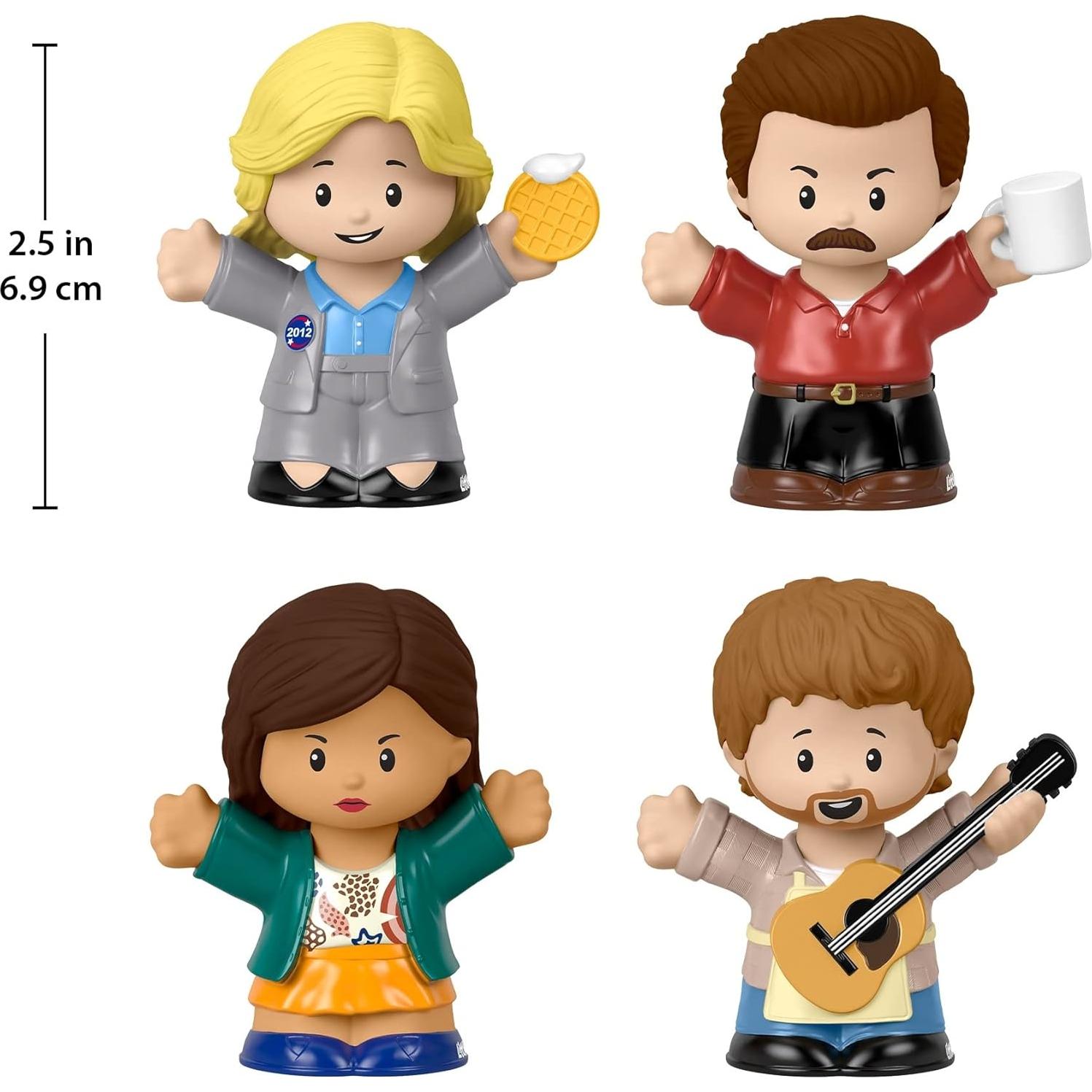 Conjunto Figuras Little People Collector Parks and Rec