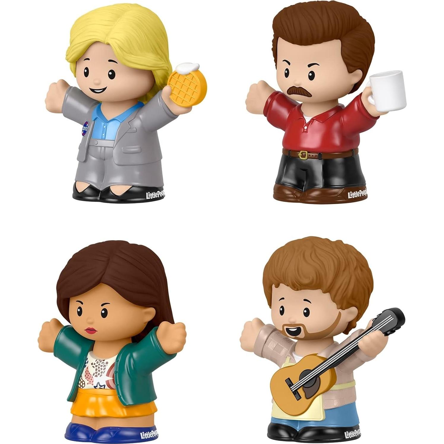 Conjunto Figuras Little People Collector Parks and Rec