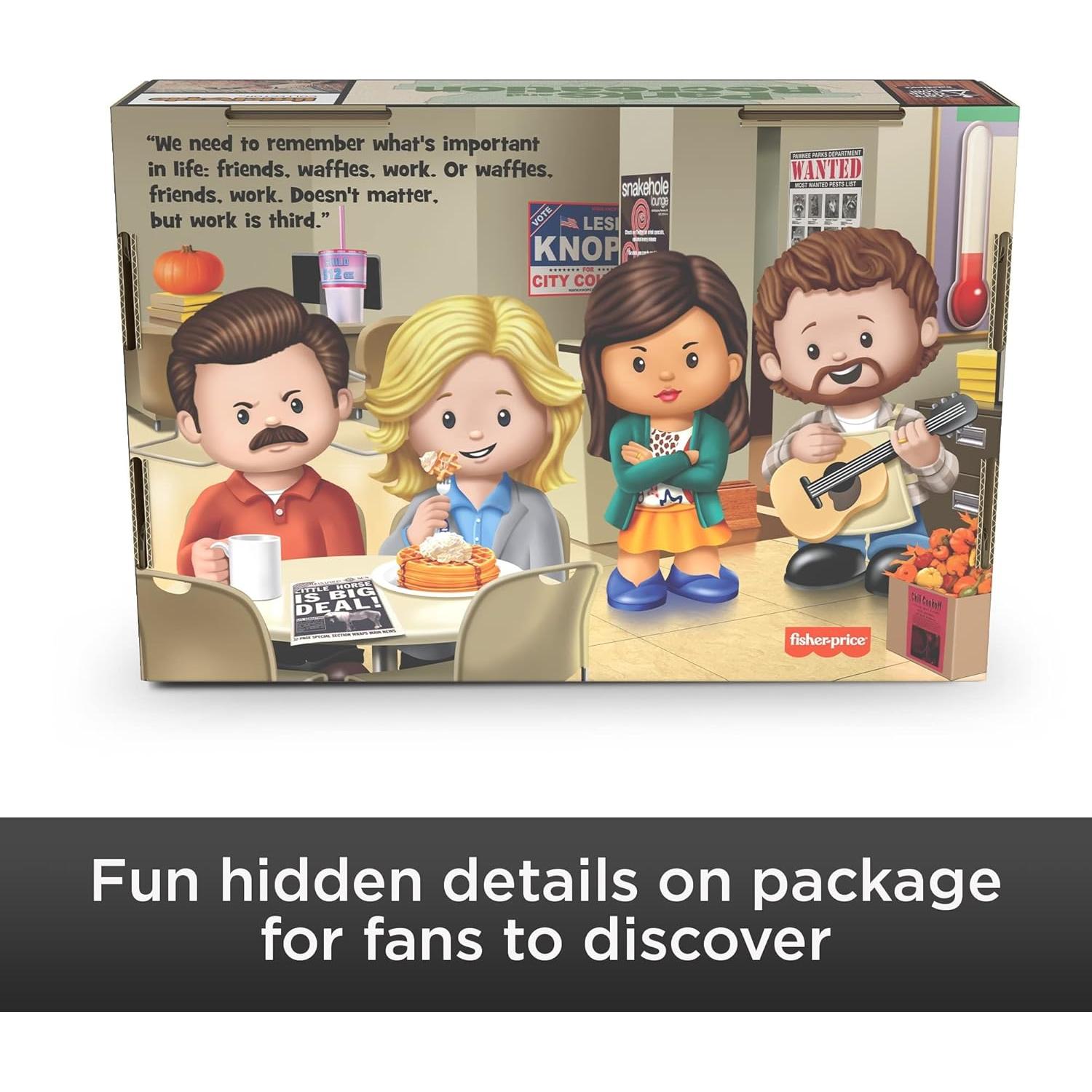 Conjunto Figuras Little People Collector Parks and Rec