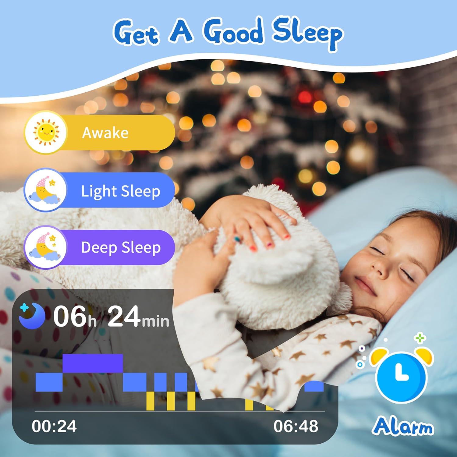 Reloj Inteligente ZOSKVEE para Niños Azul IP68 1.4" Fitness