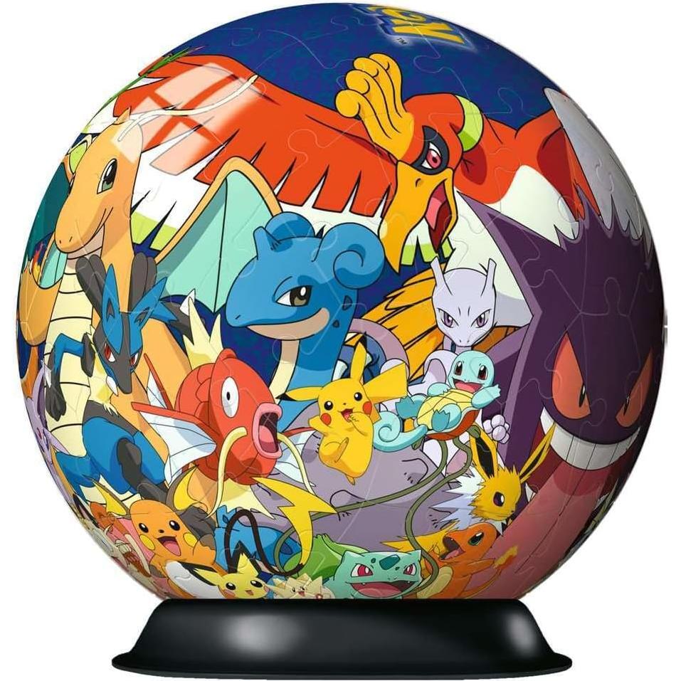 Rompecabezas 3D Ravensburger Pokémon Bola 72 Piezas 13 cm