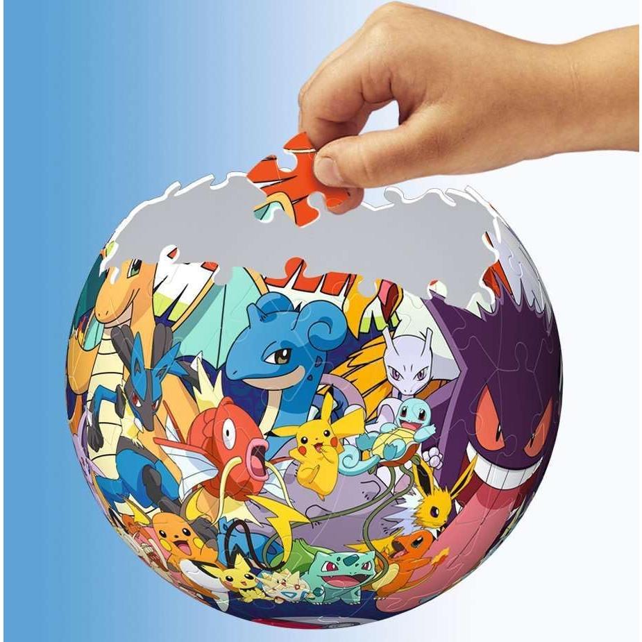 Rompecabezas 3D Ravensburger Pokémon Bola 72 Piezas 13 cm