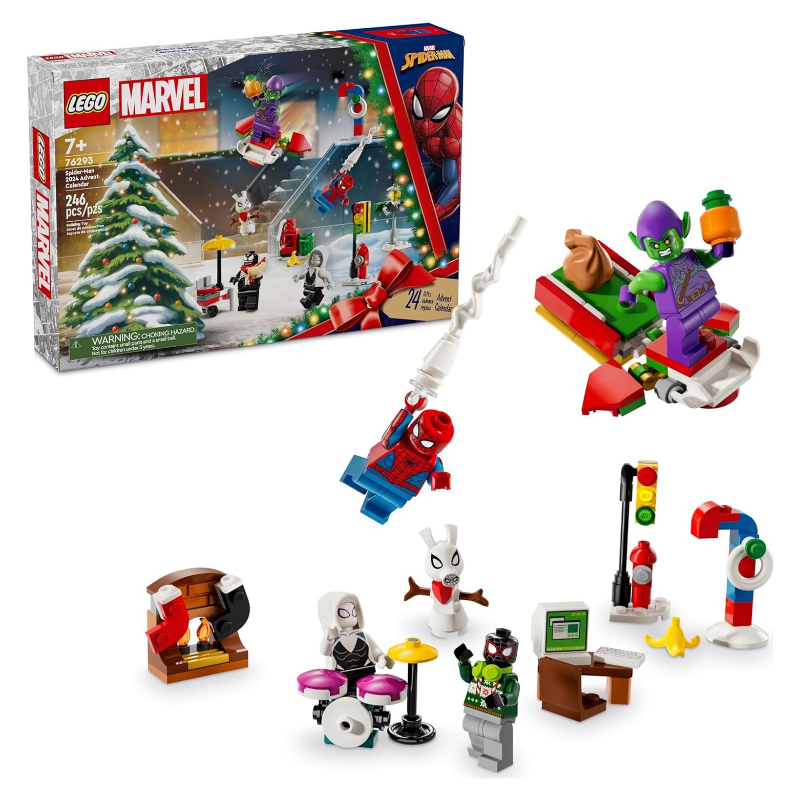 Calendario de Adviento LEGO Marvel Spider-Man 2024 - 24 Sorpresas