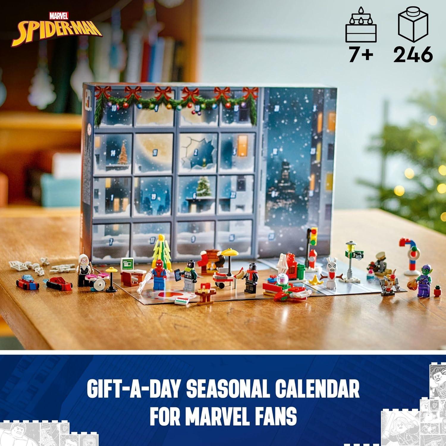 Calendario de Adviento LEGO Marvel Spider-Man 2024 - 24 Sorpresas