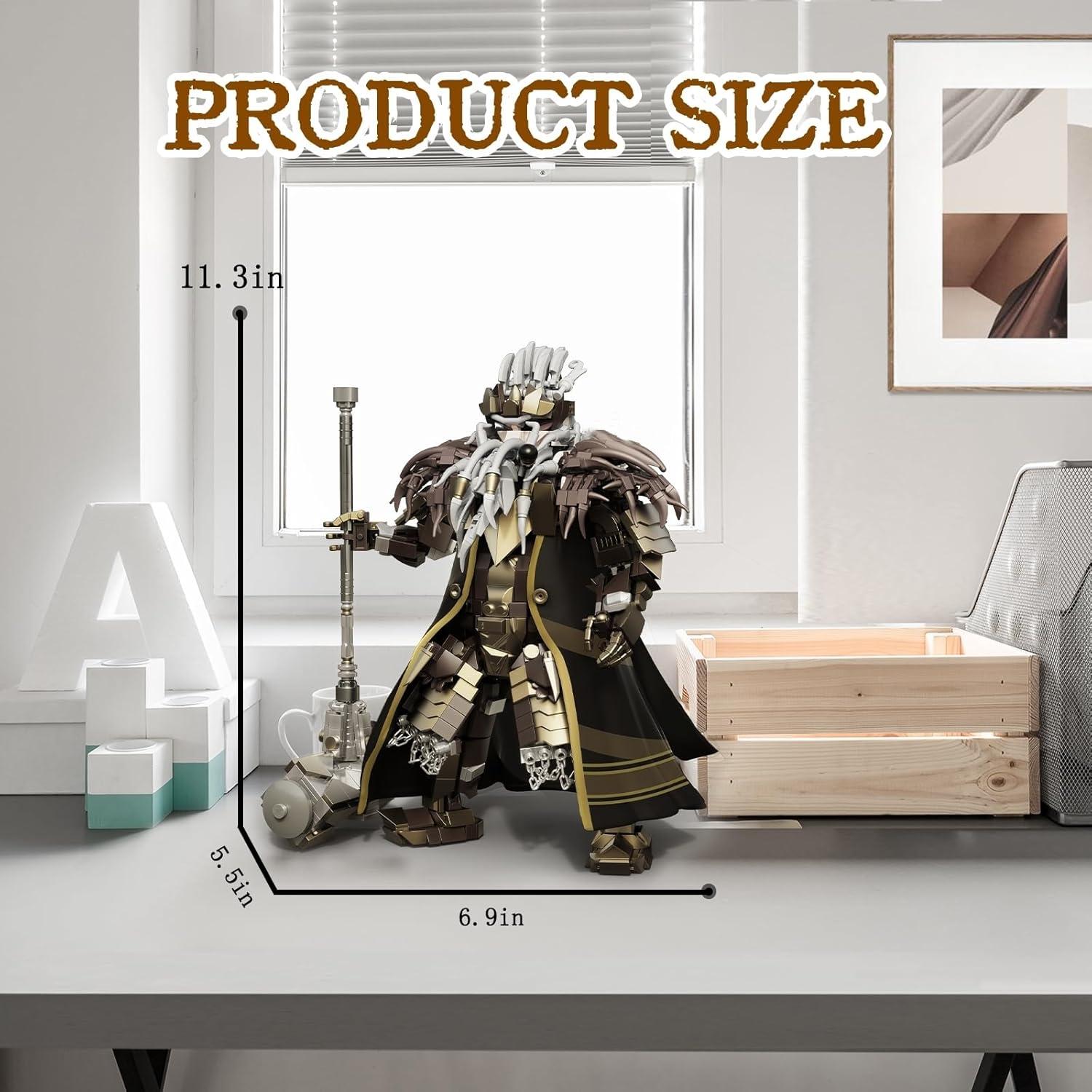 Juego de Bloques de Construcción Rey Enano Mech 1238 Piezas