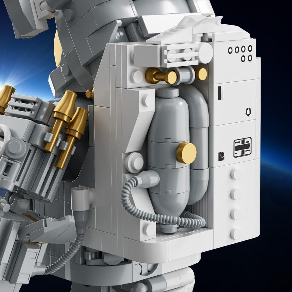 Juego de Bloques de Construcción Astronauta NETEHU - 880 Piezas