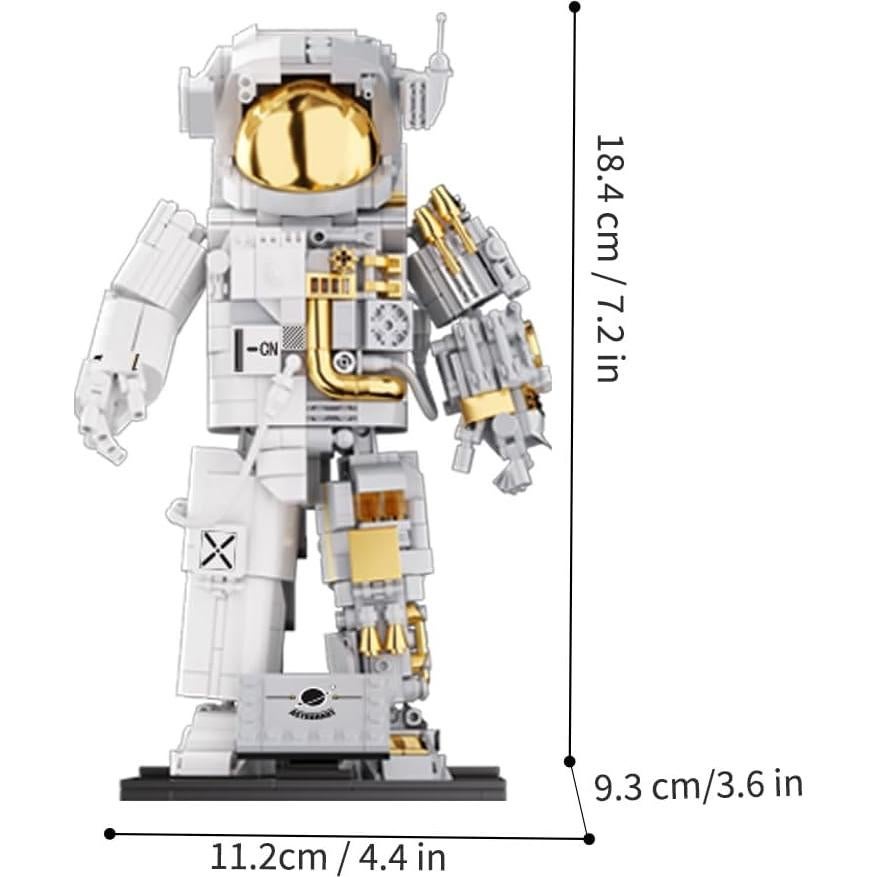 Juego de Bloques de Construcción Astronauta NETEHU - 880 Piezas