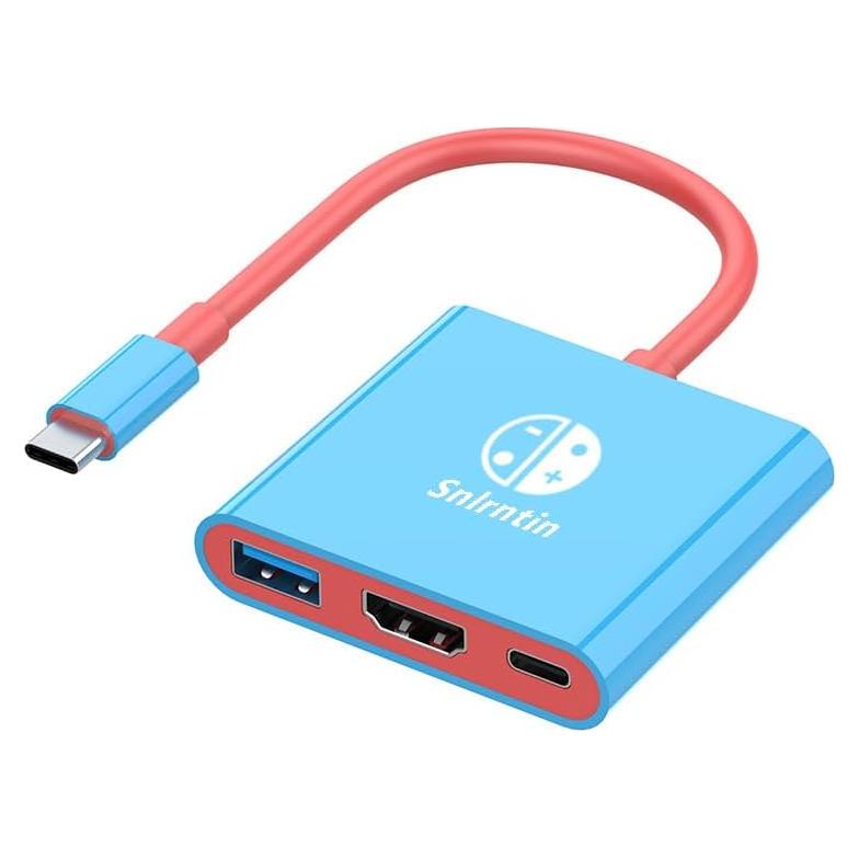 Adaptador USB-C a HDMI 4K Snlrntin para Nintendo Switch